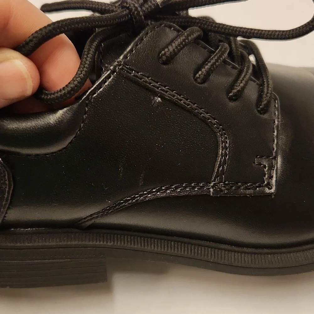Madison Avenue Shoes Size 3 Black Dress Shoes Boys Formal